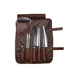 Set cuero para asado premium Wayu
